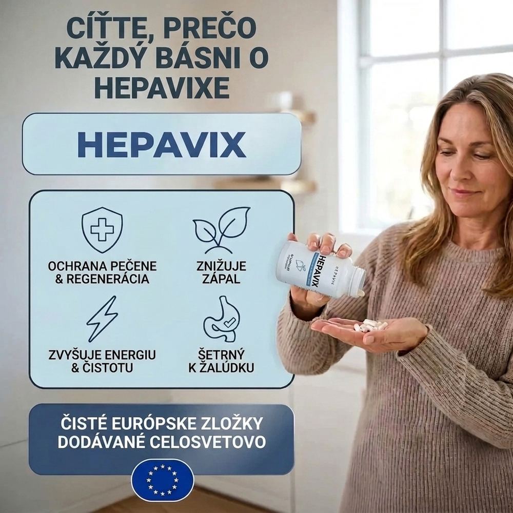 Hepavix – Farmaceutická kvalita na ochranu a regeneráciu pečene